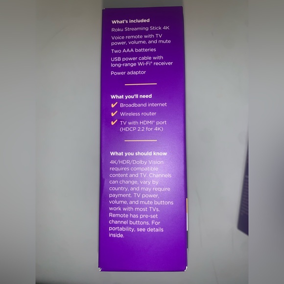 4k Roku Stick - Picture 4 of 5